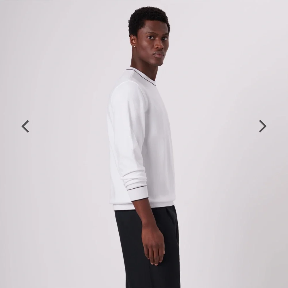 Bugatchi Solid Crew‎ Neck Sweater